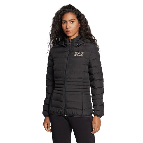 EA7 Emporio Armani Piumino corto Piumino Donna corto stampa logo S A25 - EA7 EMPORIO8NTB23TNF8Z - 0200 - S - Francavilla Moda